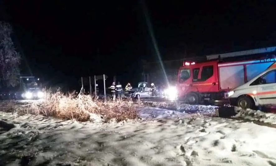 Accident rutier cu cinci victime (FOTO)