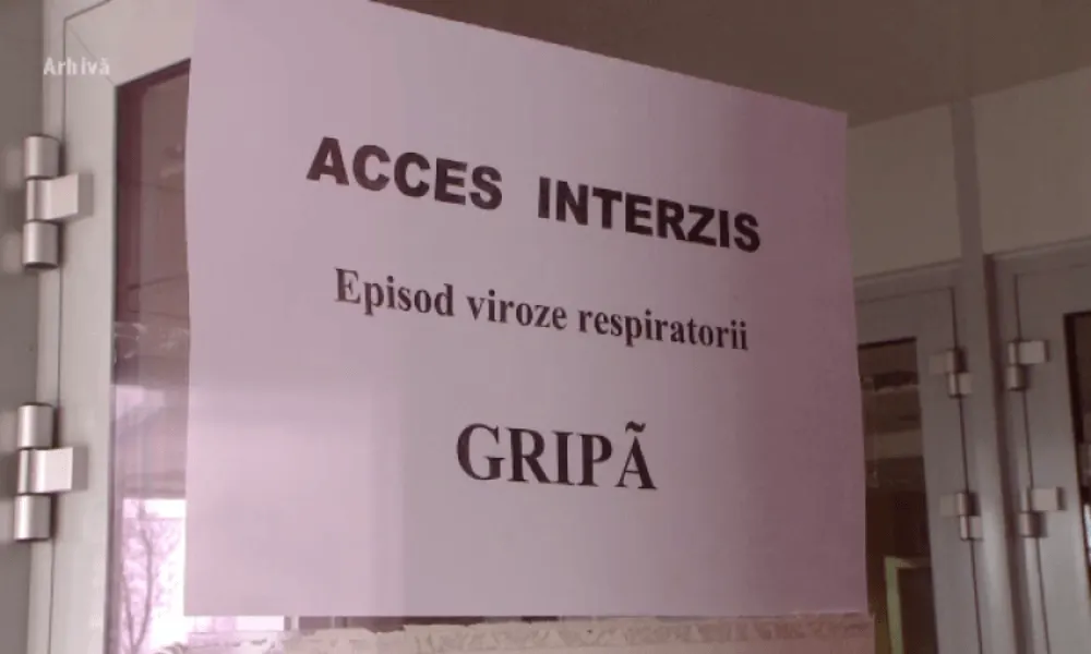 Peste 1000 de cazuri de infecții respiratorii acute, într-o săptămână, în Neamț
