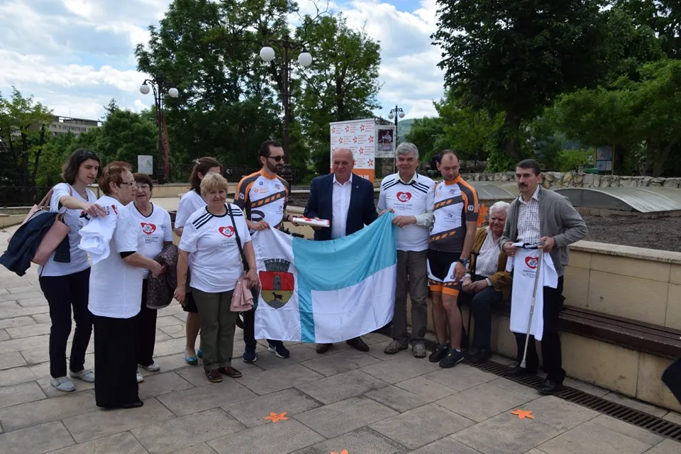 Piatra-Neamț, alături de pacienții cu scleroză multiplă la ”Ștafeta Ciclistă SM”