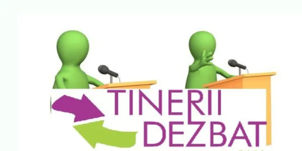 Olimpiada Națională de argumentare, dezbatere şi gândire critică ”Tinerii dezbat”, la Piatra-Neamț
