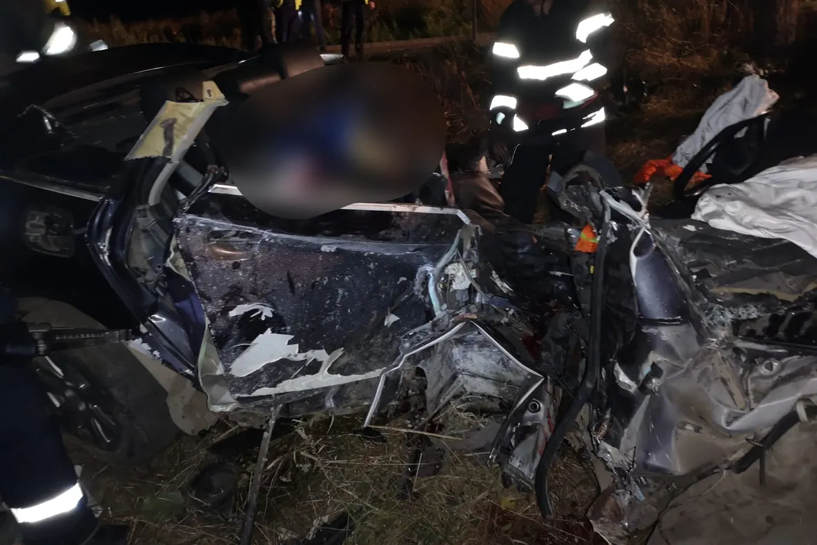 Accident groaznic, soldat cu 2 morți și 3 răniți (FOTO)