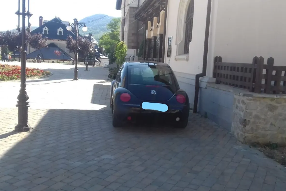 Parchezi pe Platoul Curții Domnești? Te amendează Poliția Locală cu 300 de lei