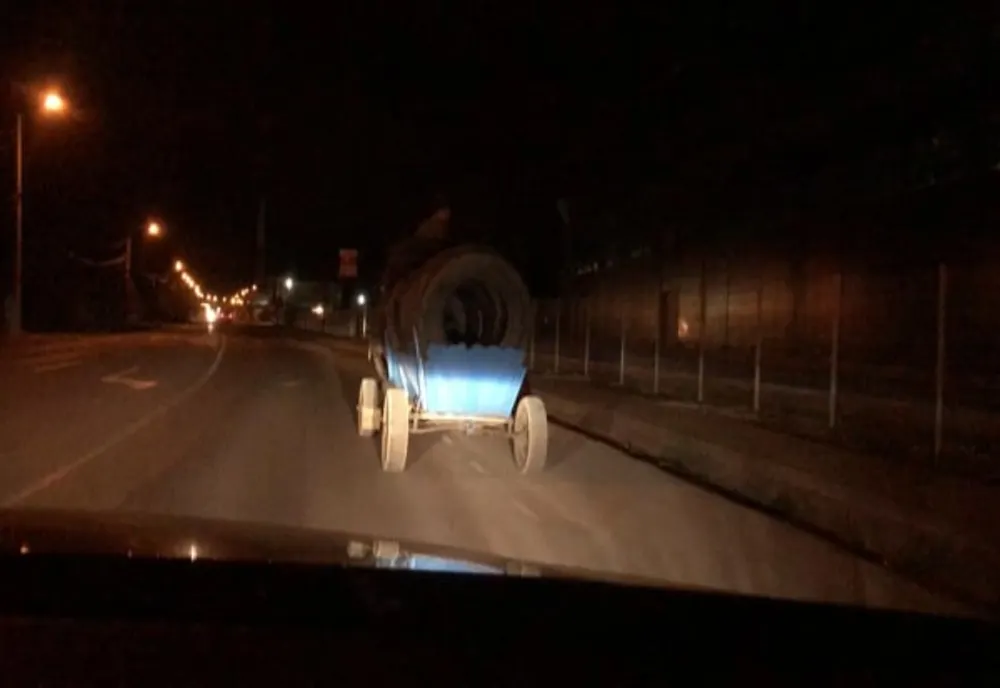 Căruțaș beat, pericol public!