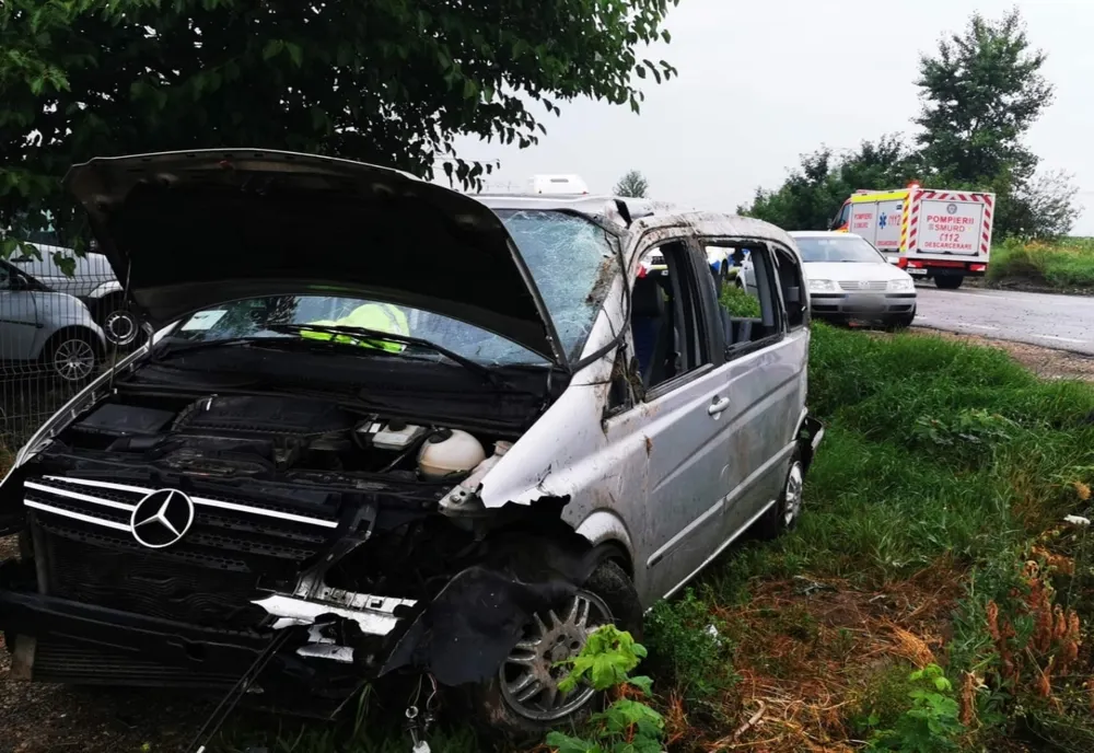 Accident rutier la Cumparatura 