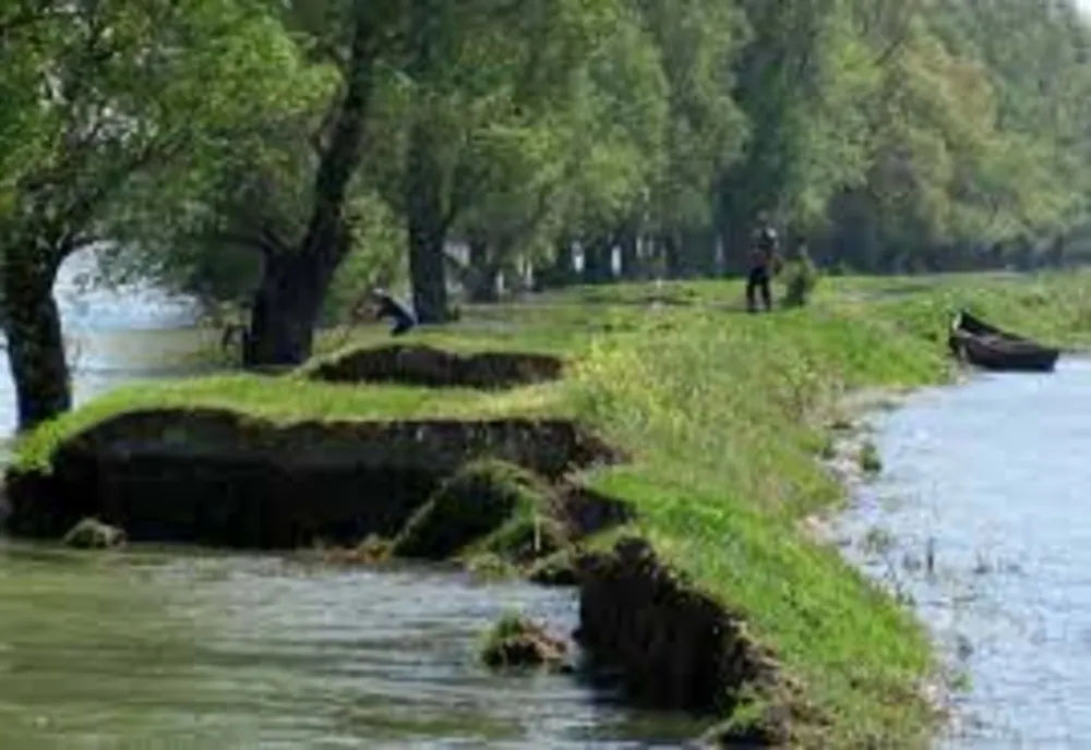 Dig rupt la un iaz din Neamț