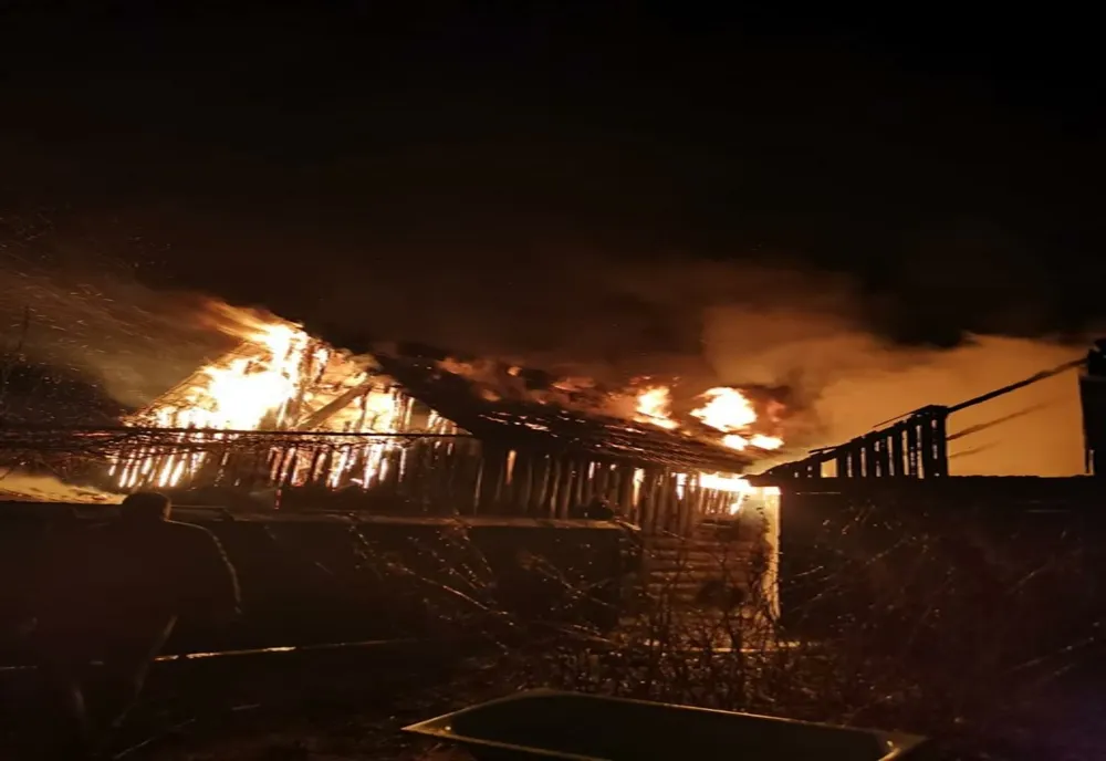 Incendiu violent la o gospodărie din Neamț! Patru persoane au suferit atac de panică