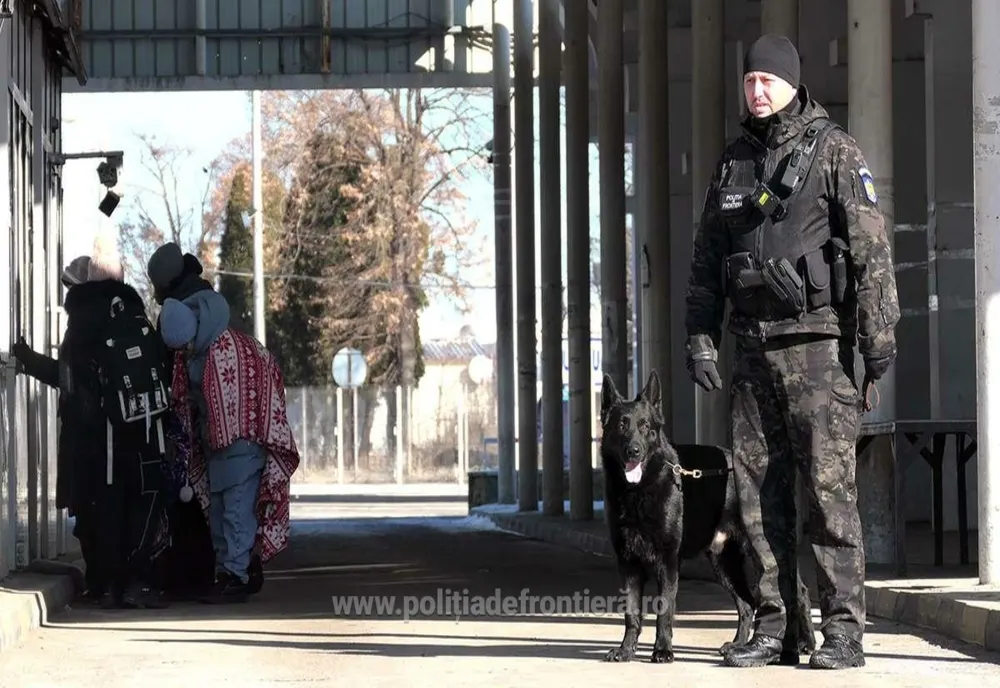 15.286 cetăţeni ucraineni au intrat în România în ultimele 24 de ore