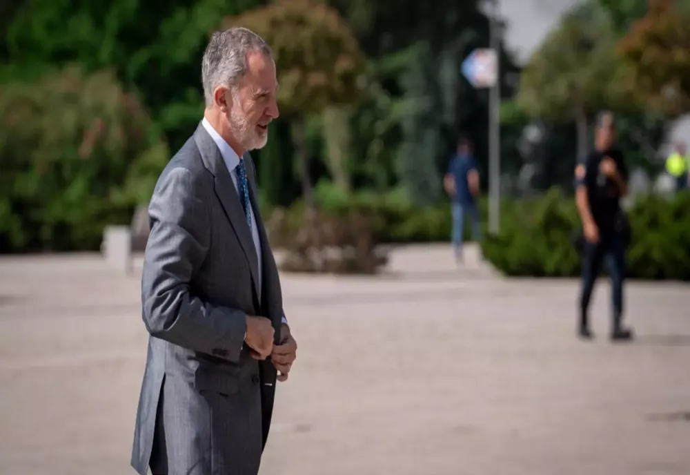 REGELE FELIPE AL VI-lea AL SPANIEI, ÎN VIZITĂ OFICIALĂ LA SIBIU. ÎNTÂLNIRE CU PREȘEDINTELE NICUȘOR DAN LA BAZA NATO DE LA CINCU