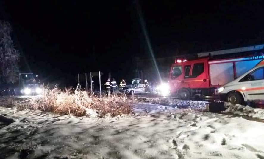 Accident rutier cu cinci victime (FOTO)