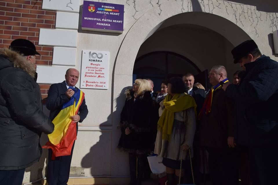 Reprezentanți din Republica Moldova, Ucraina, Italia și Turcia au sărbătorit 1 Decembrie la Piatra-Neamț