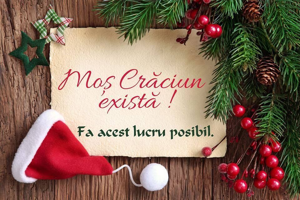 ”Moș Crăciun există!” Vezi cum te poți implica în campanie