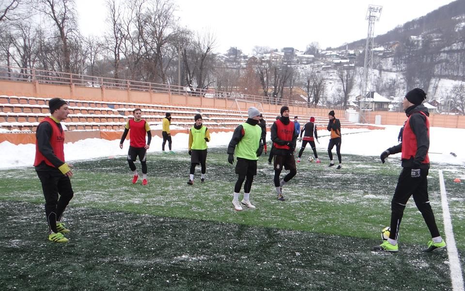 Primul antrenament după vacanța de iarnă