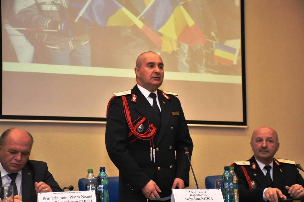 Evaluării activității ISU Neamț, în prezența inspectorului general al IGSU (FOTO)
