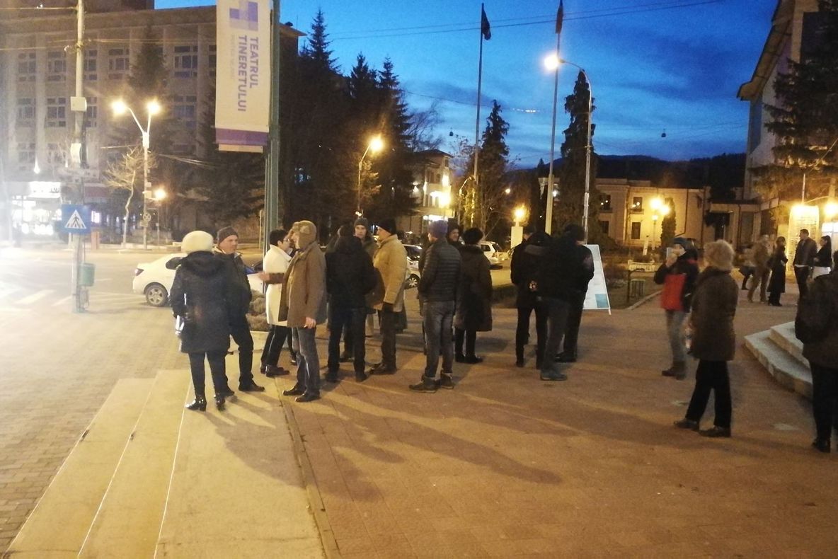 Nou protest față de OUG 7 (FOTO)