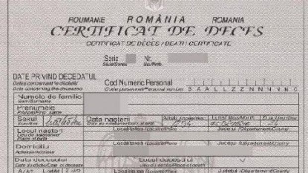 Programul de lucru la înregistrări decese pe perioada sărbătorilor