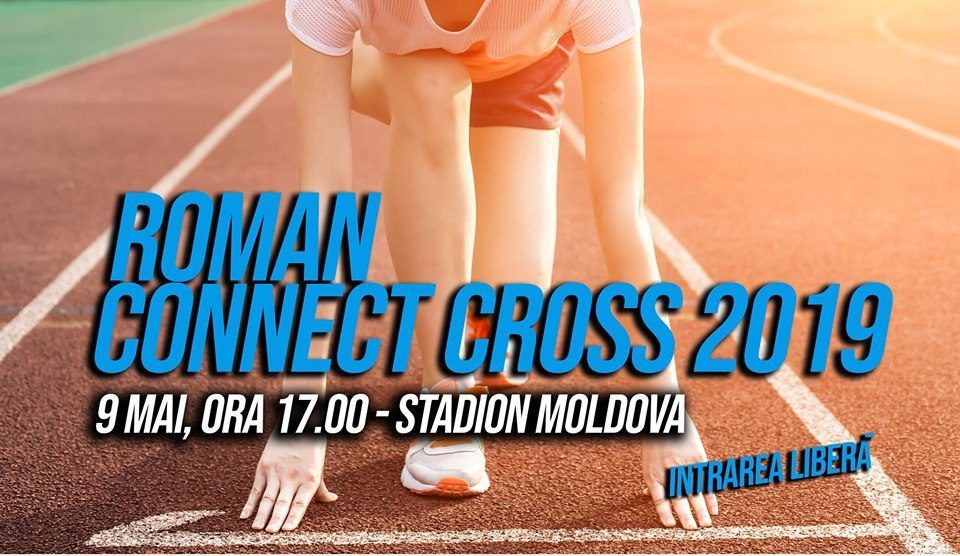 Pe 9 Mai, romașcanii sunt invitați să facă mișcare la “Roman Connect Cross 2019”