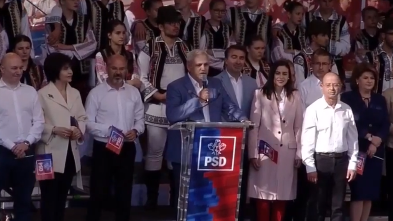 Floricică de la Munte a cântat la mitingul PSD de la Iași pentru suma de 4 500 de lei