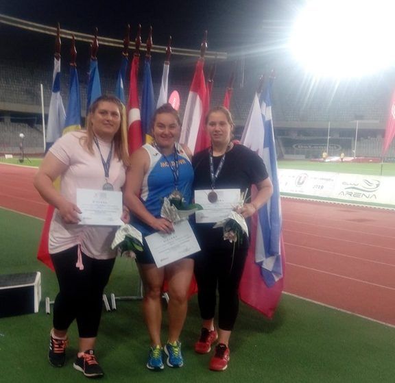 Diana Țigănașu, locul trei la concursul de ”greutate”. Atleta se pregătește pentru Suedia