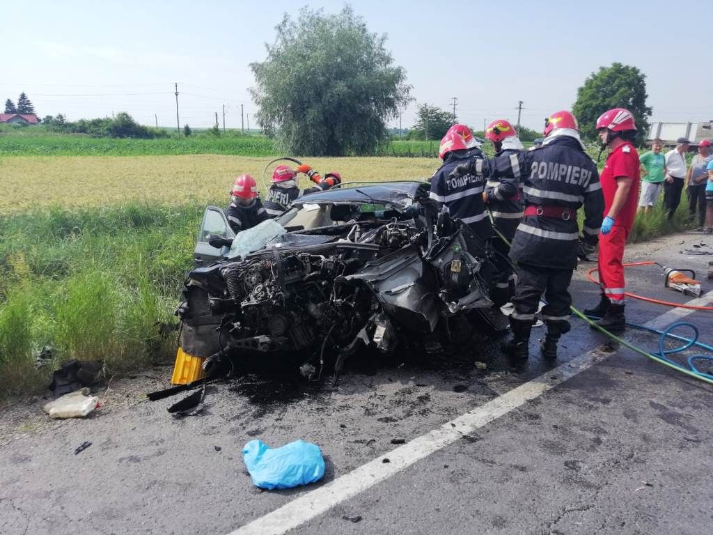 Accident mortal pe DN 2 (FOTO)