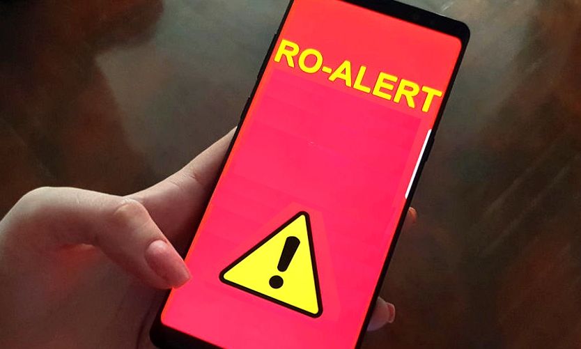 NU sunați la 112 pentru a semnala eventuale deficiențe ale Sistemului RO-ALERT!