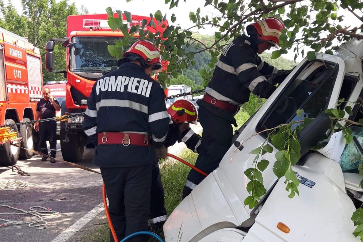 Accident mortal la Roznov (FOTO)
