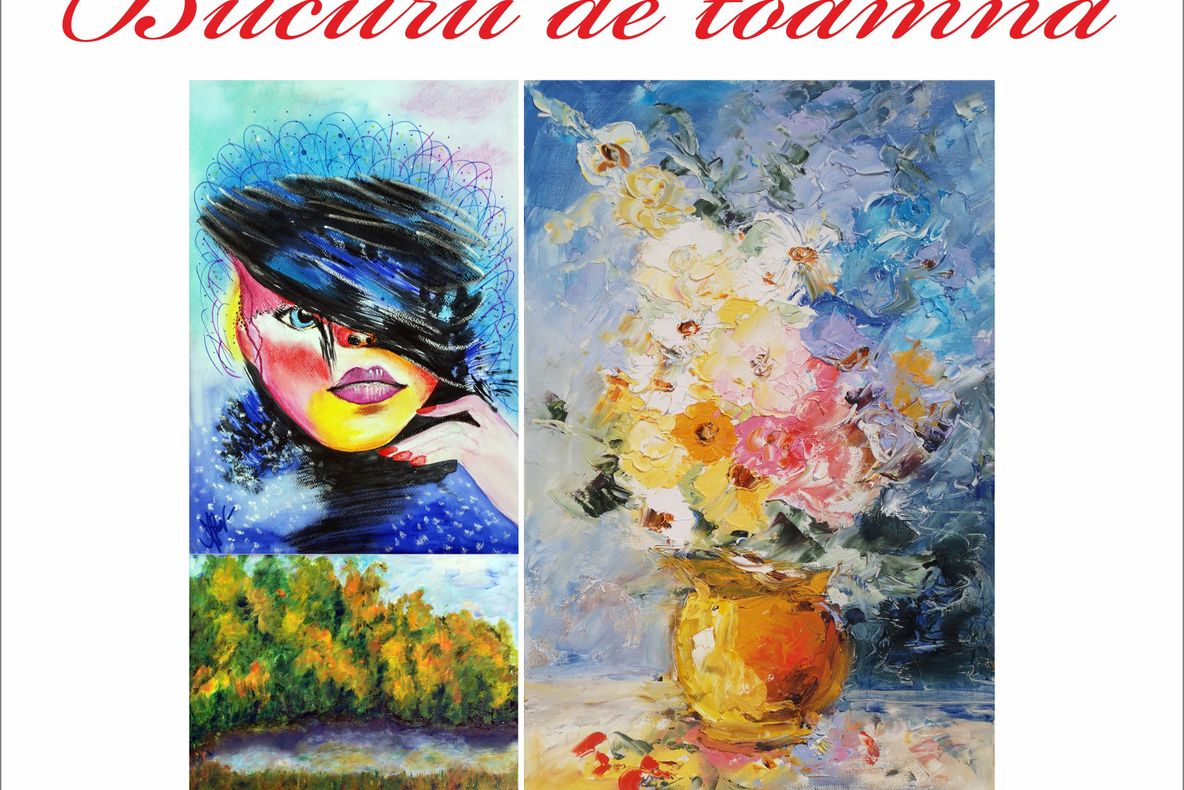 „Bucurii de toamnă“, expoziție de pictură la Biblioteca Județeană