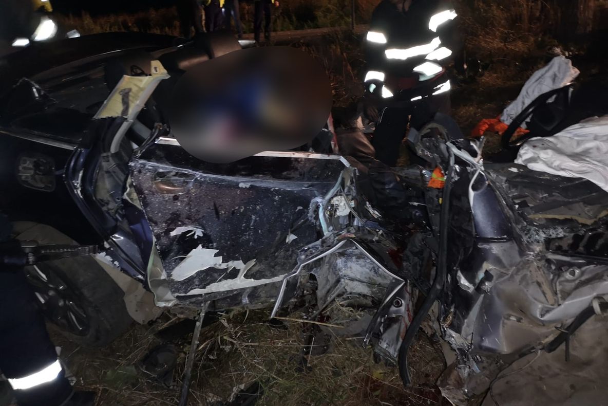 Accident groaznic, soldat cu 2 morți și 3 răniți (FOTO)
