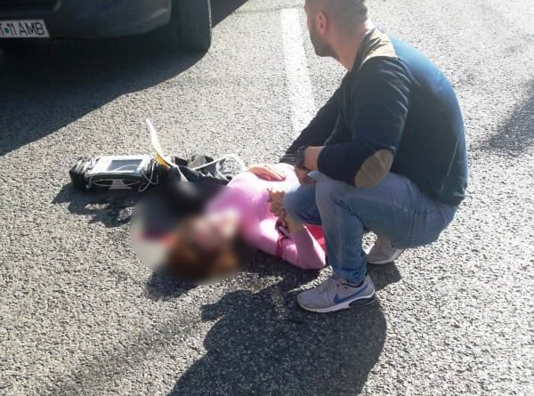Jandarm salvator în timpul liber (FOTO)