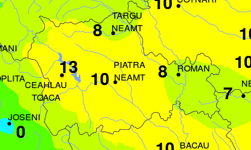Vreme frumoasă și mai caldă decât în mod obișnuit pentru această dată