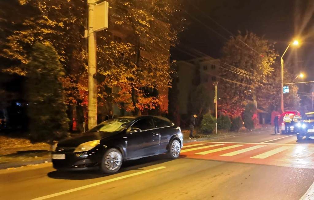 Accidentat pe trecerea pentru pietoni (FOTO)
