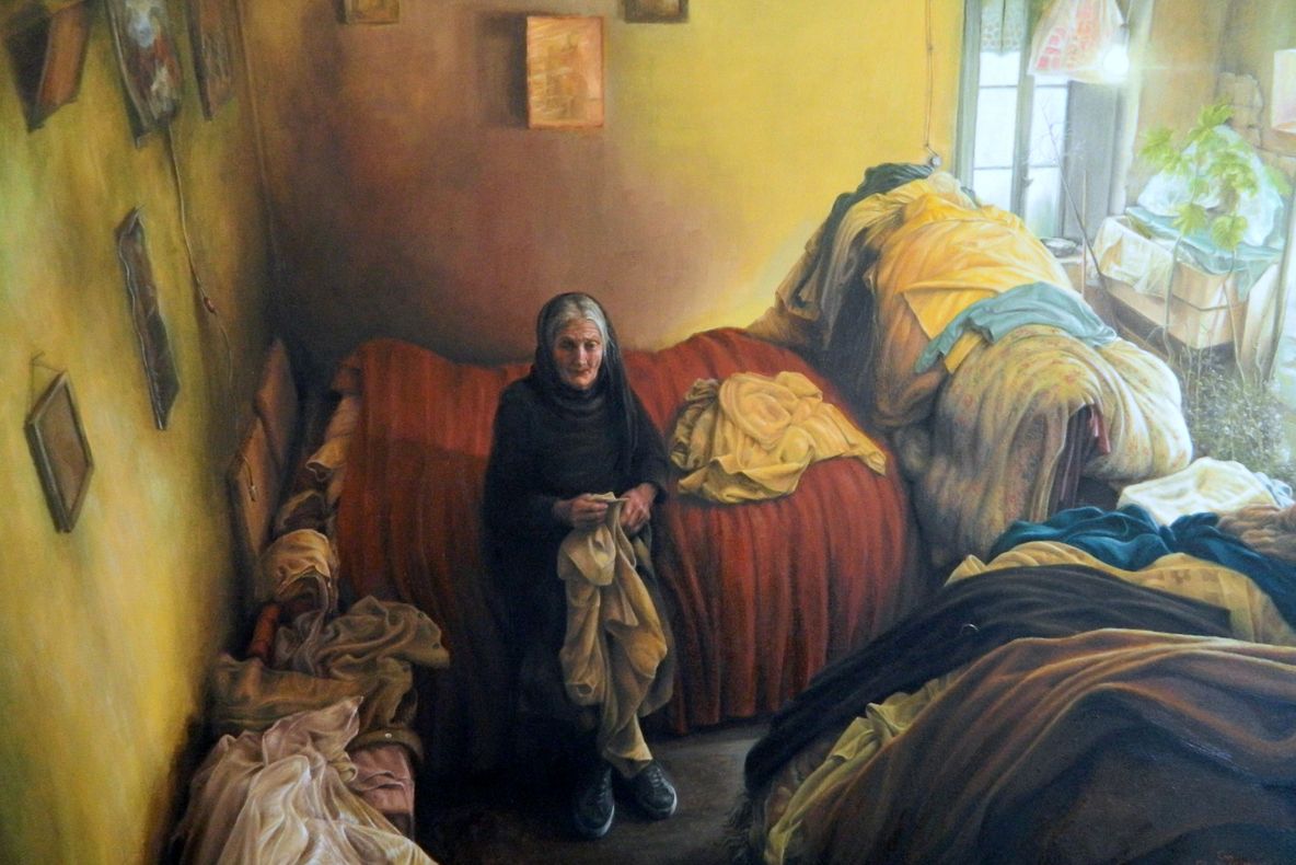 O nouă expoziție de pictură Carmen Cărbunariu, la Biblioteca Județeană (FOTO)