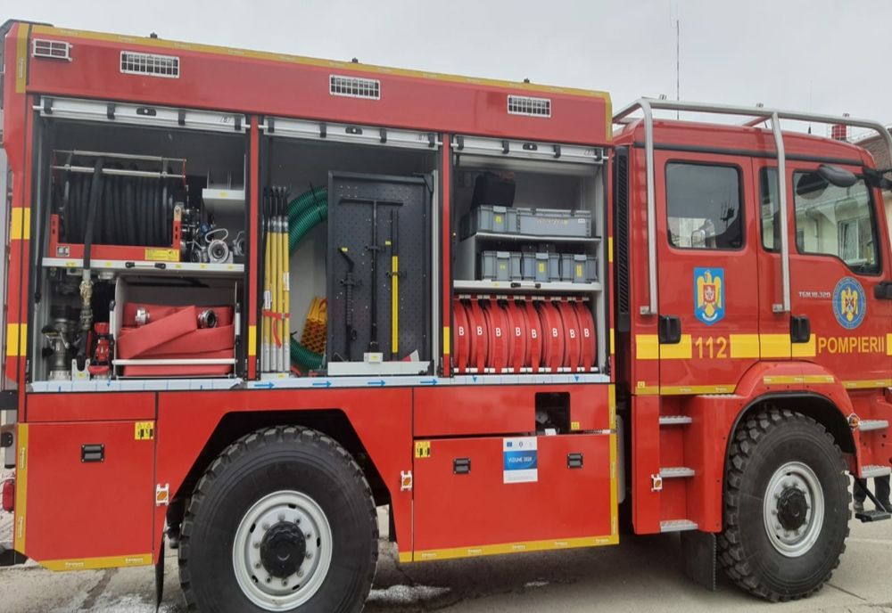 Tehnică nouă pentru intervenție la ISU Neamț 