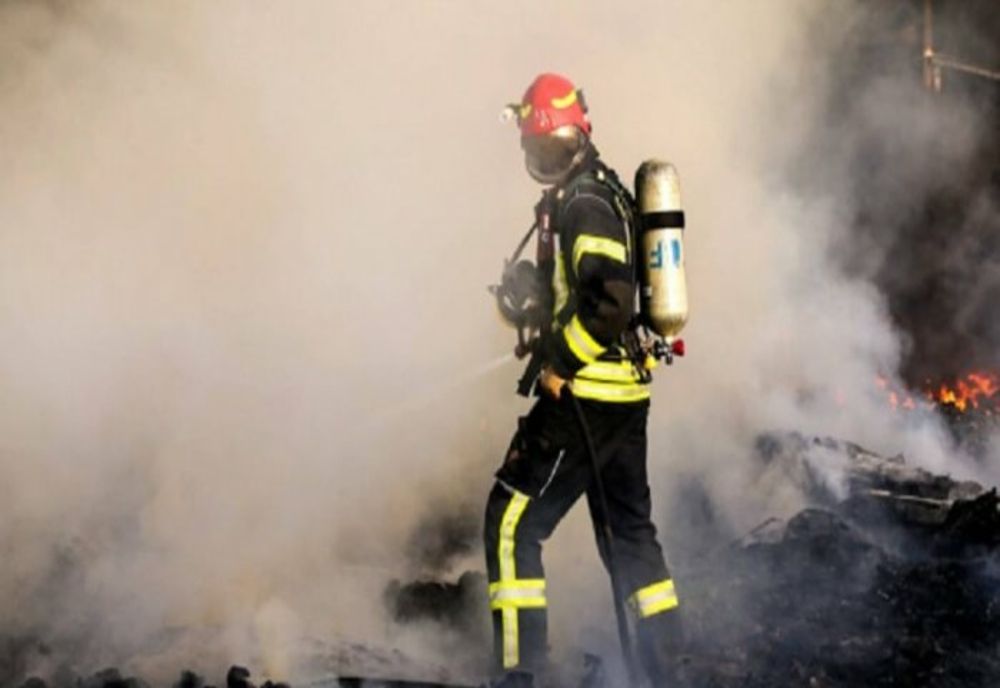 Incendiu de vegetație în Piatra Neamț
