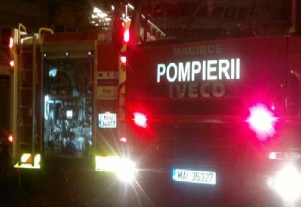 Incendiu la o casă din Piatra-Neamț