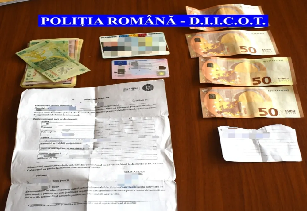 Grupare infracțională specializată în camătă și șantaj, destructurată de polițiști (VIDEO)