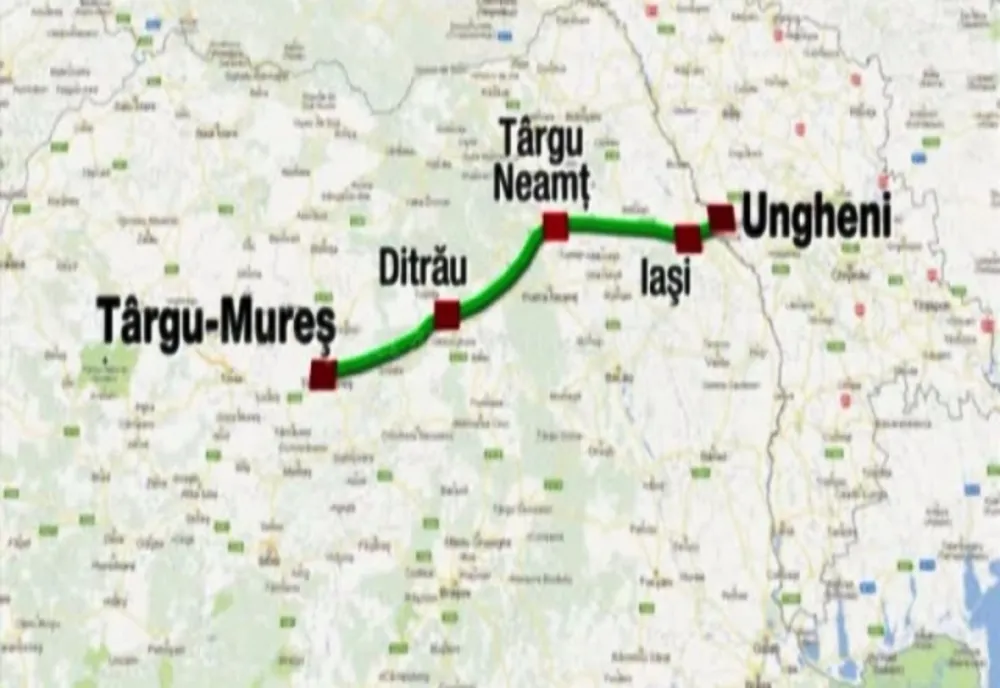 Încep lucrările la studiul de proiectare pentru tronsonul din Autostrada A8 între Ungheni – Iași și Târgu Neamț