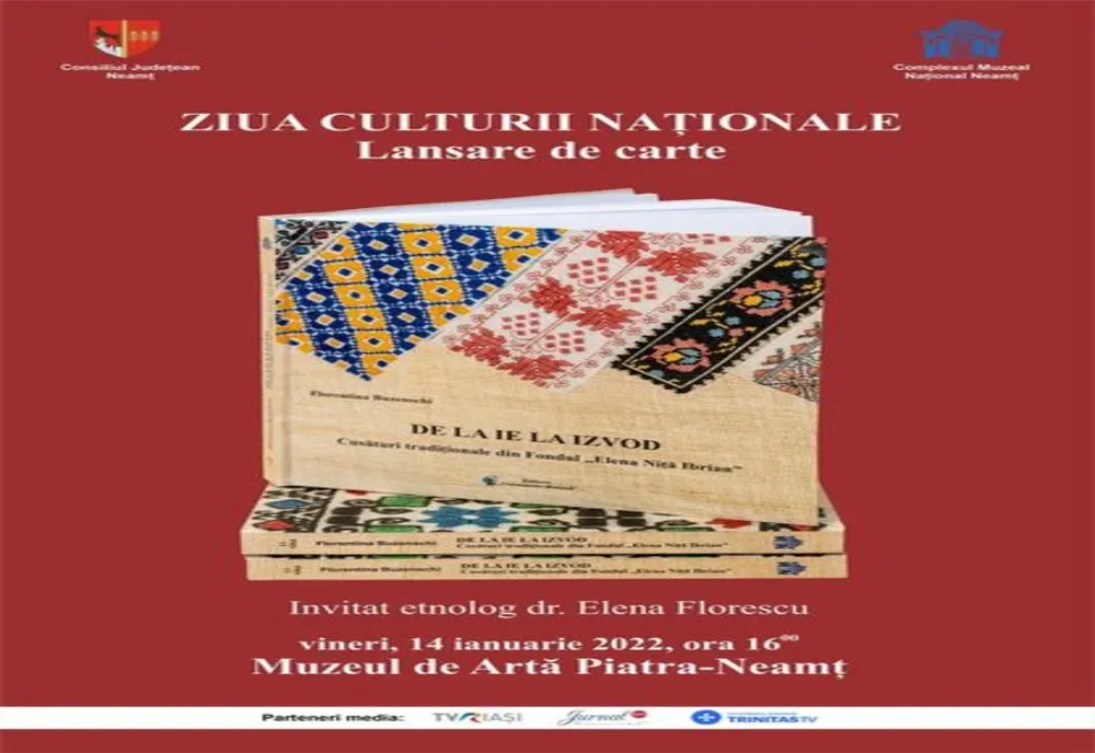 Lansare de carte la Muzeul de Artă Piatra-Neamț