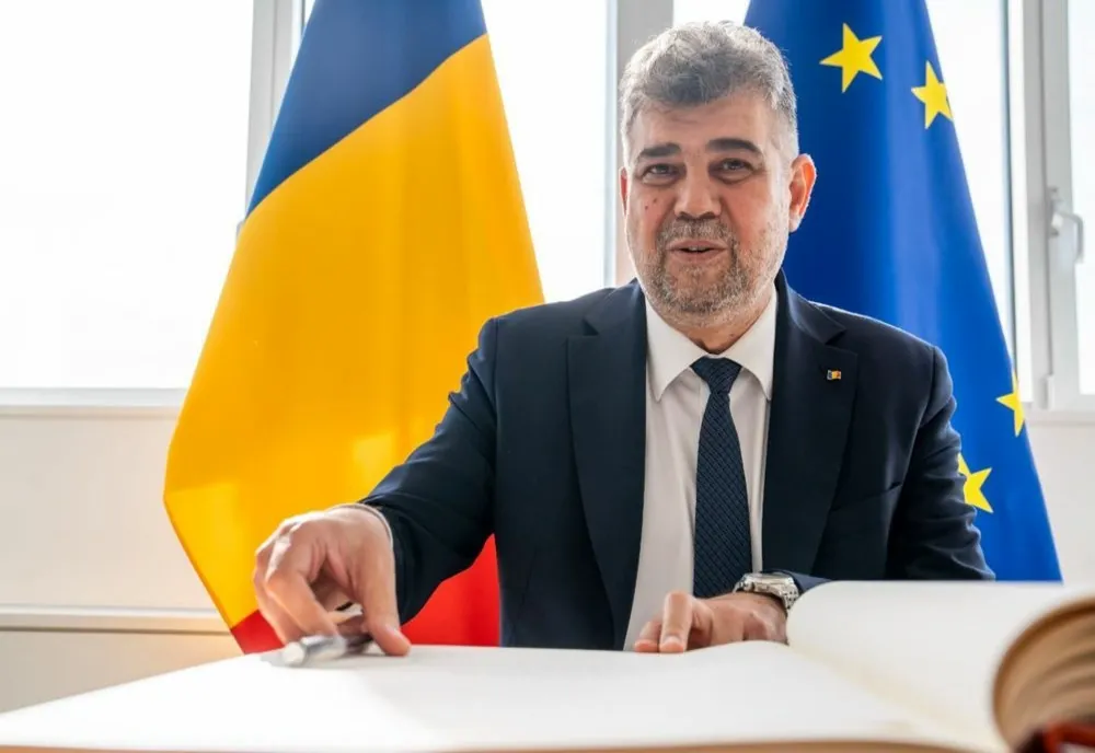 Ciolacu enumeră prioritățile din funcția de premier de pe prima pagină a Bloomberg