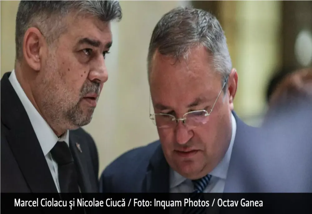 Tensiuni uriașe în Coaliție. Ciolacu și Ciucă urmează să aibă o întrevedere astăzi