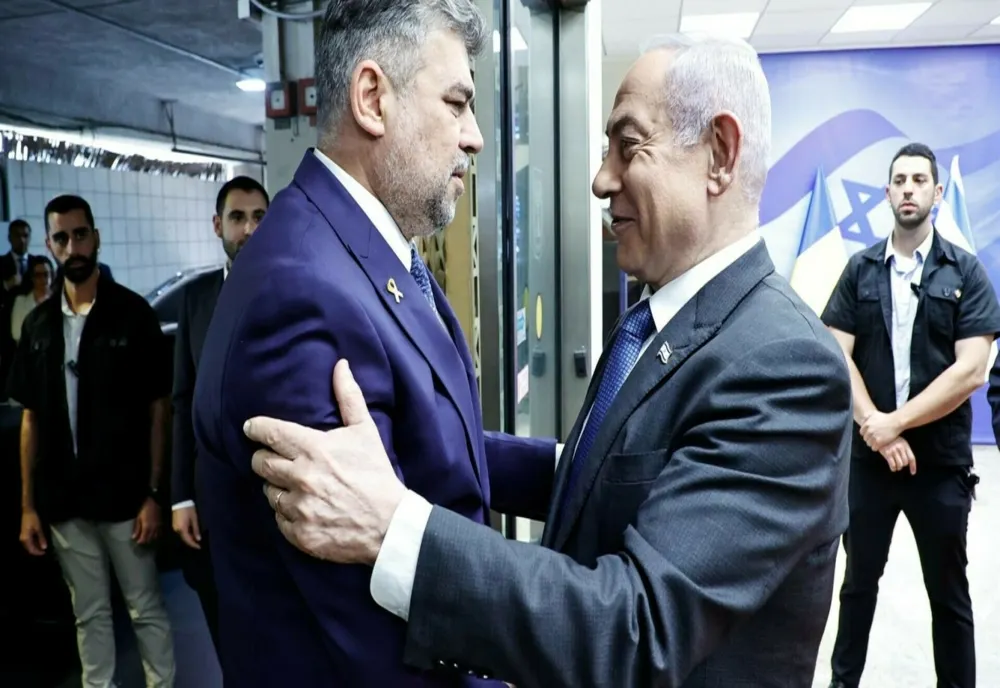 PREMIERUL CIOLACU REAFIRMĂ SPRIJINUL FERM AL ROMÂNIEI PENTRU ISRAEL ÎN CONFLICTUL DIN ORIENTUL MIJLOCIU