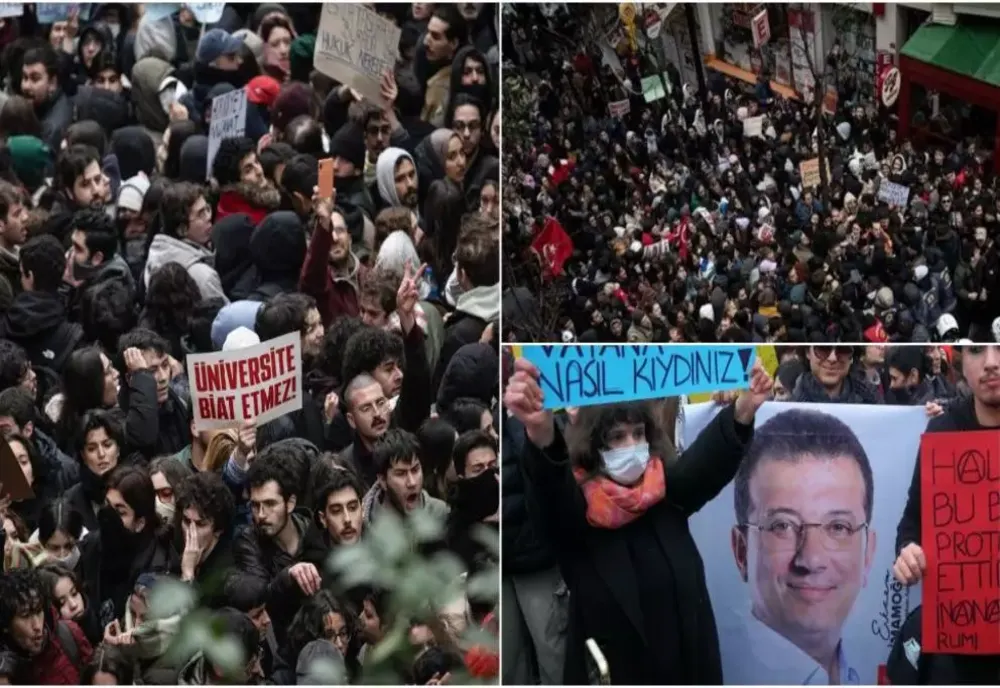 HAOS TOTAL LA ISTANBUL DUPĂ ARESTAREA RIVALULUI LUI ERDOGAN! PROTESTE MASIVE ȘI PRĂBUȘIREA LIREI TURCEȘTI