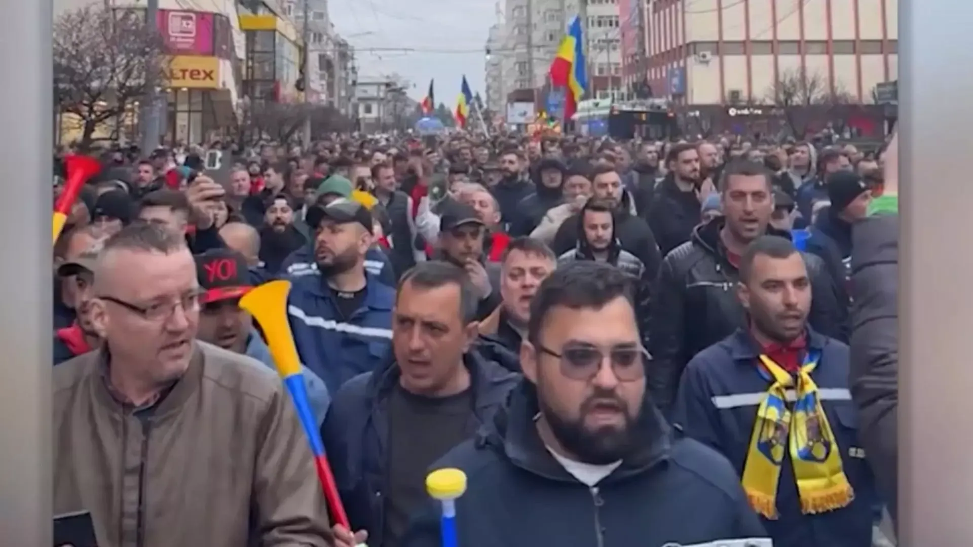 Proteste mineri