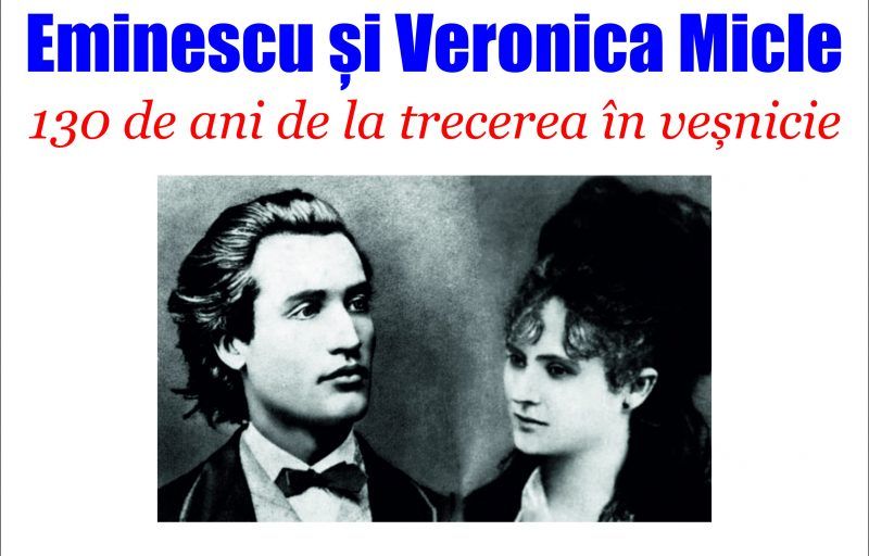 Afis Eminescu  Veronica Micle 15 iunie 2019