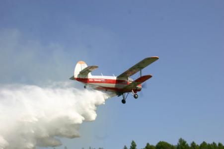 dezinsecție din avion
