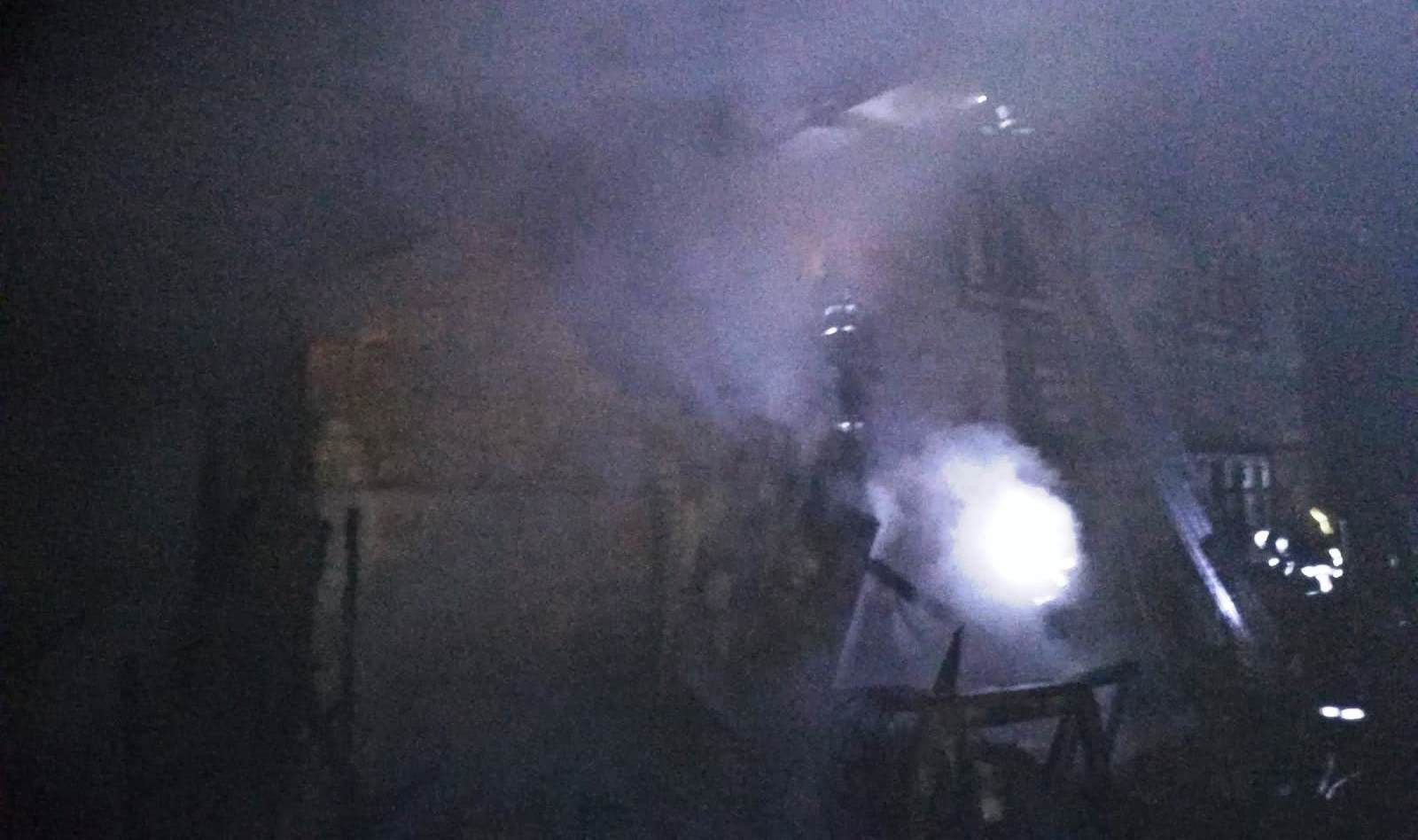 incendiu poiana teiului