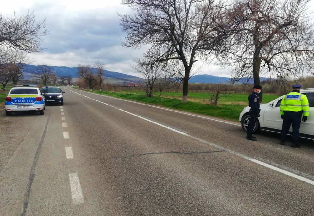 Jandarmii și polițiștii nemțeni, mobilizați în Dobreni