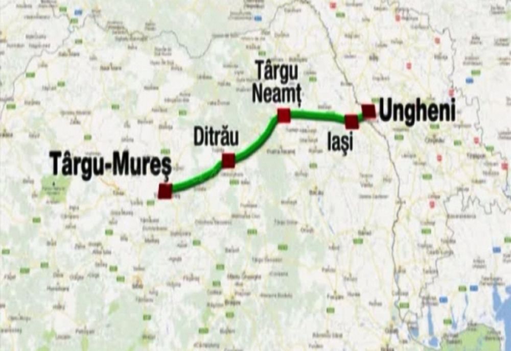 Încep lucrările la studiul de proiectare pentru tronsonul din Autostrada A8 între Ungheni – Iași și Târgu Neamț