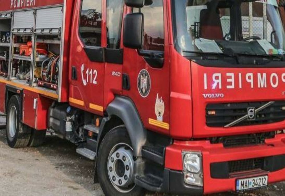 Țeavă de gaz fisurată din cauza unui accident rutier 