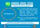 TELVERDE 0800800358 pentru informaţii legate de coronavirus