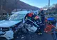 Șofer rămas încarcerat după ce s-a tamponat cu un alt autoturism în localitatea Bicaz